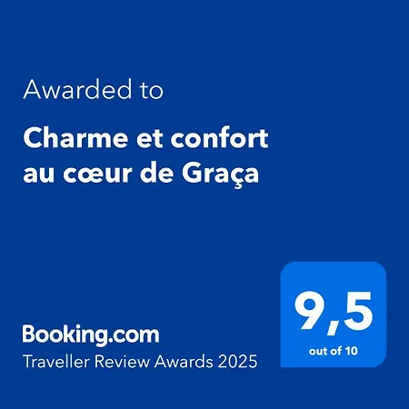 Charme Et Confort Au Coeur De Graca Lisbona